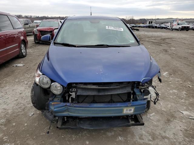 1G1JC5SH2D4250228 - 2013 CHEVROLET SONIC LT BLUE photo 5