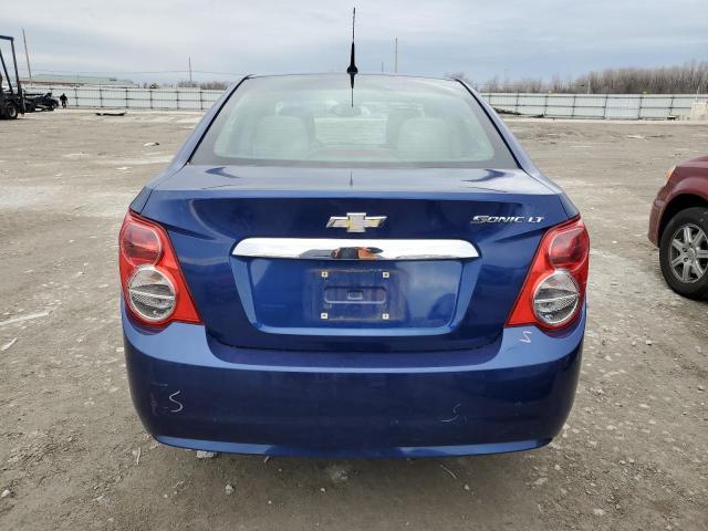 1G1JC5SH2D4250228 - 2013 CHEVROLET SONIC LT BLUE photo 6