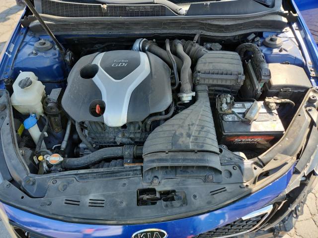 5XXGR4A60CG065223 - 2012 KIA OPTIMA SX ლურჯი ფოტო 11