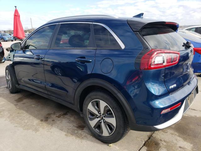 KNDCB3LC4J5178593 - 2018 KIA NIRO FE BLUE photo 2