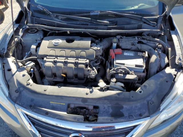 3N1AB7AP5DL723115 - 2013 NISSAN SENTRA S SILVER photo 11