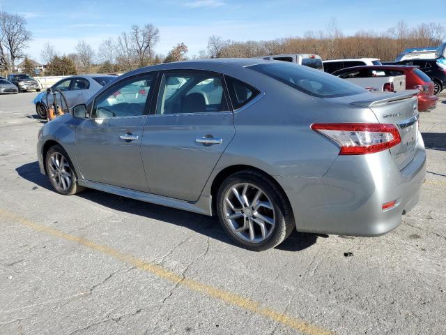 3N1AB7AP5DL723115 - 2013 NISSAN SENTRA S SILVER photo 2