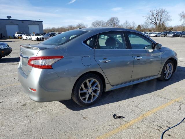 3N1AB7AP5DL723115 - 2013 NISSAN SENTRA S SILVER photo 3