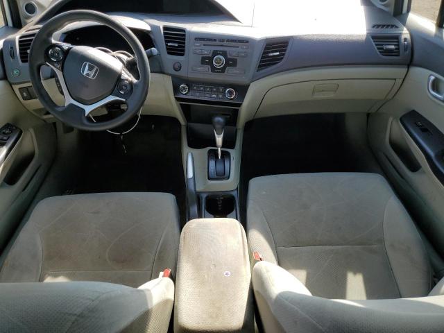 2HGFB2F84CH326026 - 2012 HONDA CIVIC EX WHITE photo 8