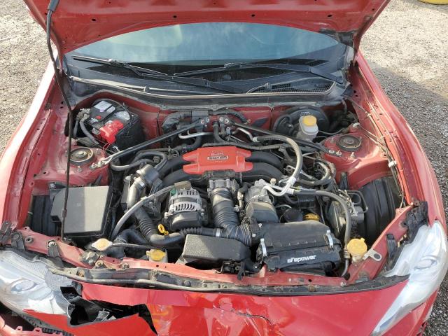JF1ZNAA18D2714349 - 2013 TOYOTA SCION FR-S RED photo 11
