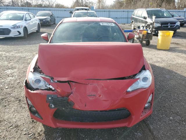 JF1ZNAA18D2714349 - 2013 TOYOTA SCION FR-S RED photo 5