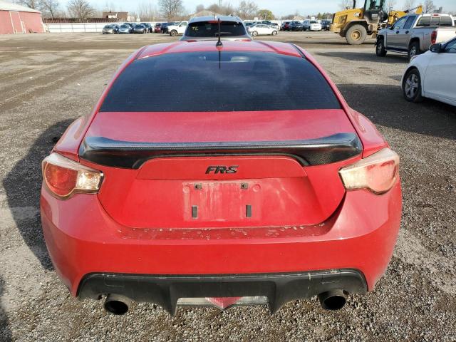 JF1ZNAA18D2714349 - 2013 TOYOTA SCION FR-S RED photo 6