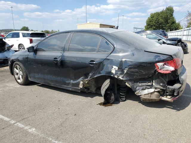 3VWDP7AJ0CM009468 - 2012 VOLKSWAGEN JETTA SE BLACK photo 2