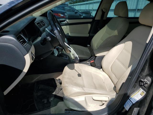 3VWDP7AJ0CM009468 - 2012 VOLKSWAGEN JETTA SE BLACK photo 7