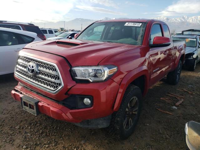 5TFSZ5AN9GX014468 - 2016 TOYOTA TACOMA ACCESS CAB Қызыл фото 1