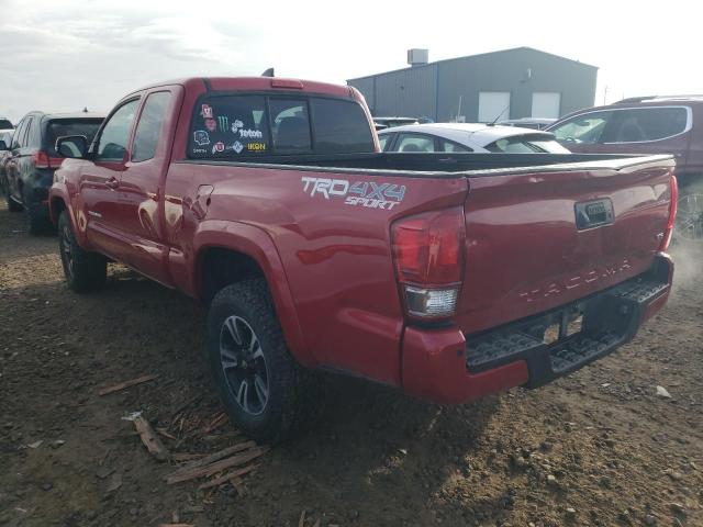 5TFSZ5AN9GX014468 - 2016 TOYOTA TACOMA ACCESS CAB Қызыл фото 2