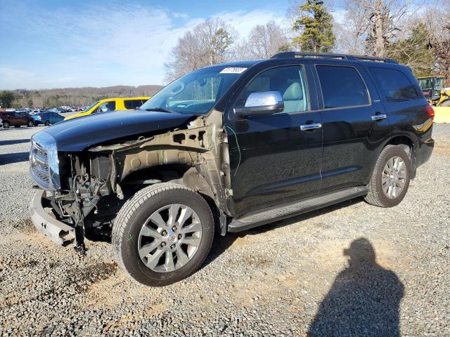 5TDKY5G12ES054806 - 2014 TOYOTA SEQUOIA LIMITED BLACK photo 1