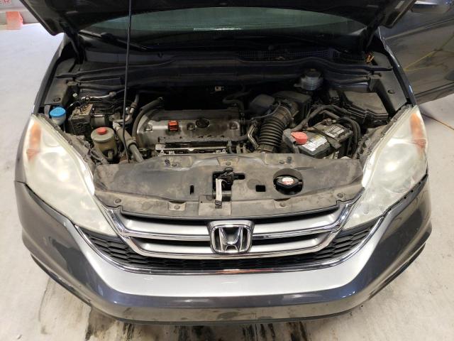 5J6RE4H74AL052548 - 2010 HONDA CR-V EXL GRAY photo 11