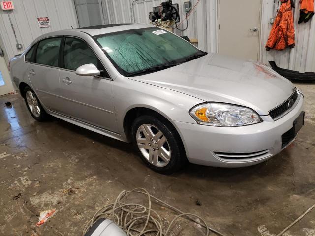 2G1WB5E32E1177870 - 2014 CHEVROLET IMPALA LIM LT SILVER photo 4