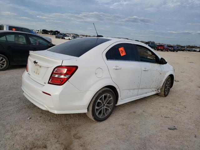 1G1JD5SH6J4109073 - 2018 CHEVROLET SONIC LT WHITE photo 3