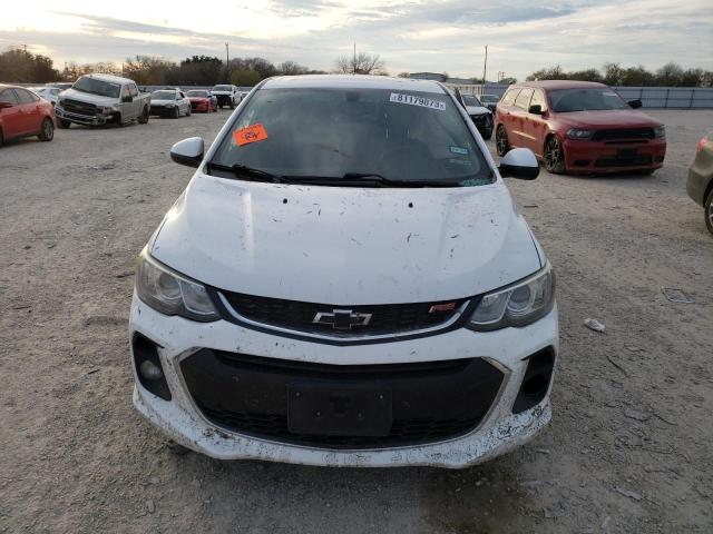 1G1JD5SH6J4109073 - 2018 CHEVROLET SONIC LT WHITE photo 5