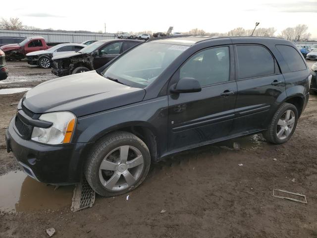 2CNDL037186342346 - 2008 CHEVROLET EQUINOX SPORT BLACK photo 1