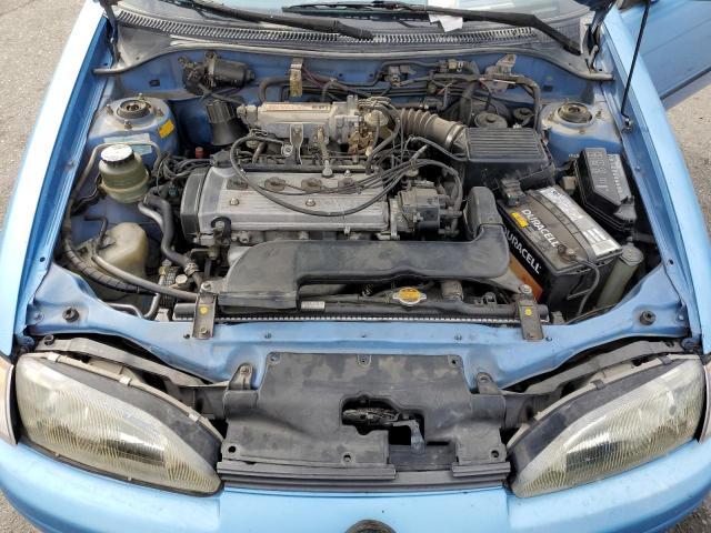 JT2EL45F1N0018265 - 1992 TOYOTA PASEO BLUE photo 11