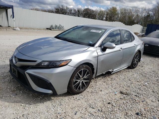 4T1G31AK7PU617793 - 2023 TOYOTA CAMRY SE NIGHT SHADE SILVER photo 1