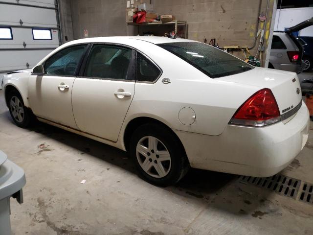 2G1WB58KX81364359 - 2008 CHEVROLET IMPALA LS WHITE photo 2