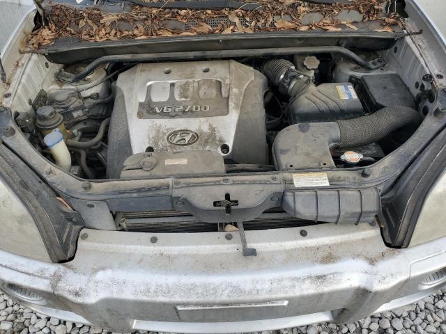 KM8JN12D77U509089 - 2007 HYUNDAI TUCSON SE SILVER photo 12