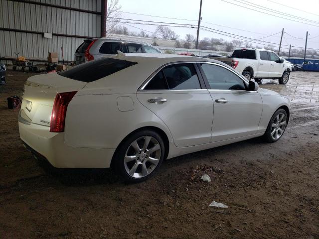 1G6AB5RX1D0131698 - 2013 CADILLAC ATS LUXURY WHITE photo 3