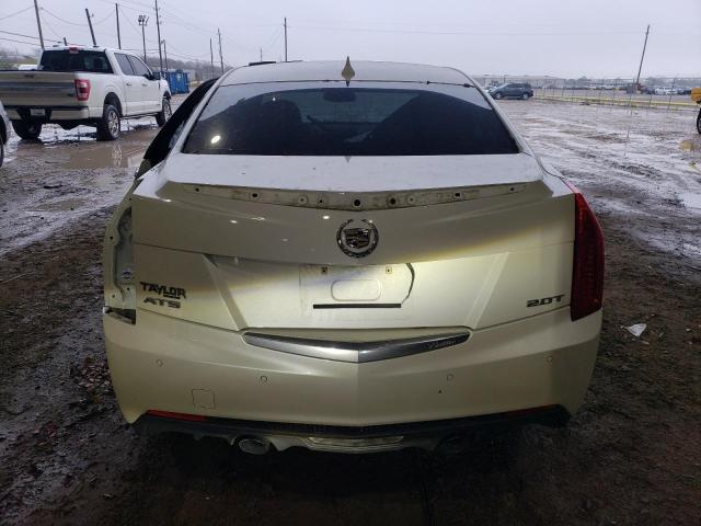 1G6AB5RX1D0131698 - 2013 CADILLAC ATS LUXURY WHITE photo 6