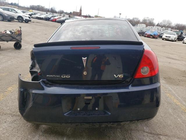 1G2ZG57N194224650 - 2009 PONTIAC G6 BLUE photo 6