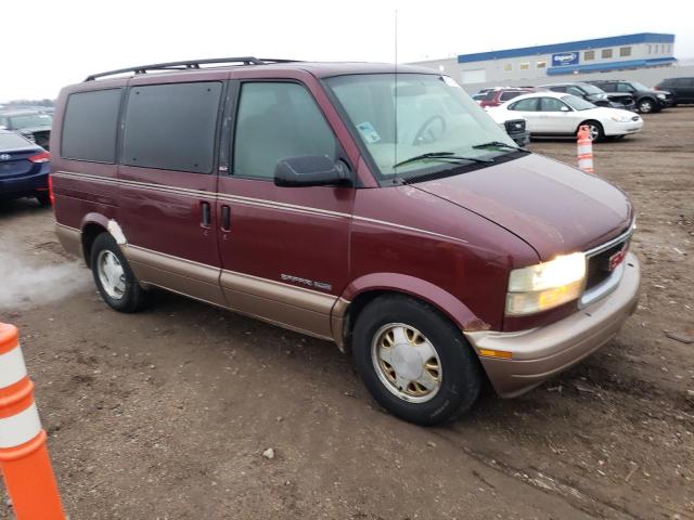 1GKEL19W51B522871 - 2001 GMC SAFARI XT MAROON photo 4