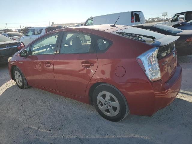 JTDKN3DU5A1032379 - 2010 TOYOTA PRIUS RED photo 2