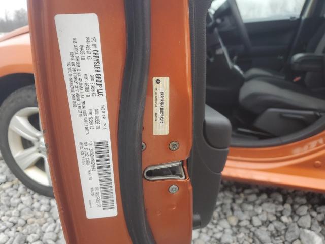 1B3CB3HA4BD298362 - 2011 DODGE CALIBER MAINSTREET ORANGE photo 12