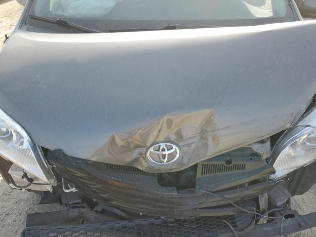 5TDJK3DC5BS024427 - 2011 TOYOTA SIENNA LE CHARCOAL photo 12