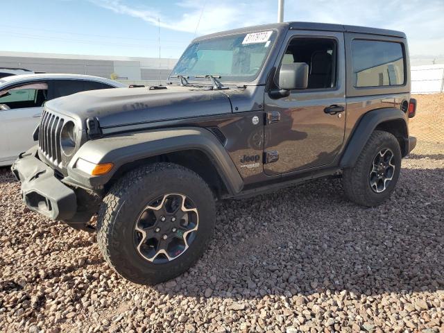 1C4HJXAG0MW714637 - 2021 JEEP WRANGLER SPORT GRAY photo 1