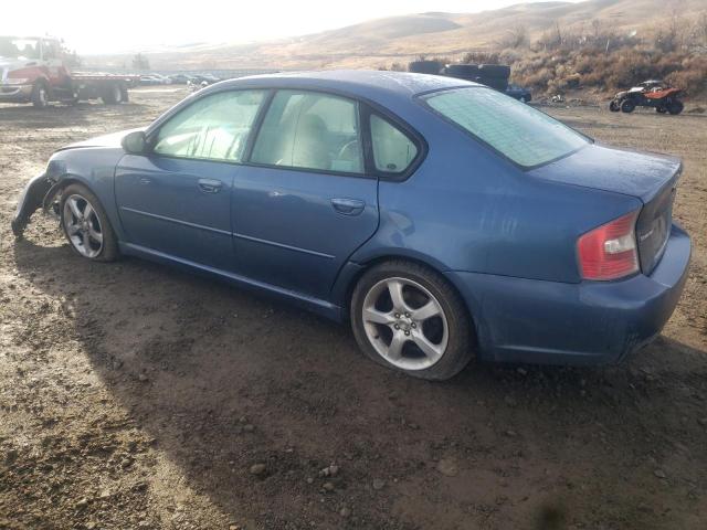 4S3BL626277214140 - 2007 SUBARU LEGACY 2.5I LIMITED BLUE photo 2