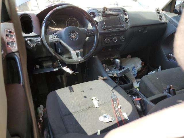 WVGAV7AX2HK048377 - 2017 VOLKSWAGEN TIGUAN S BLACK photo 8