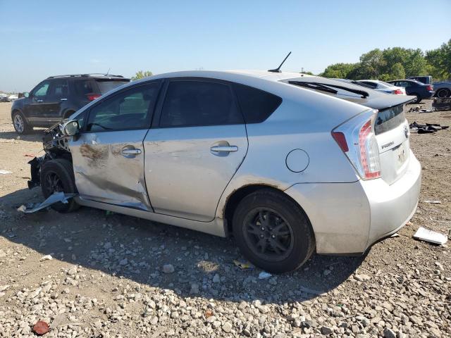 JTDKN3DUXE1796363 - 2014 TOYOTA PRIUS ვერცხლისფერი ფოტო 2