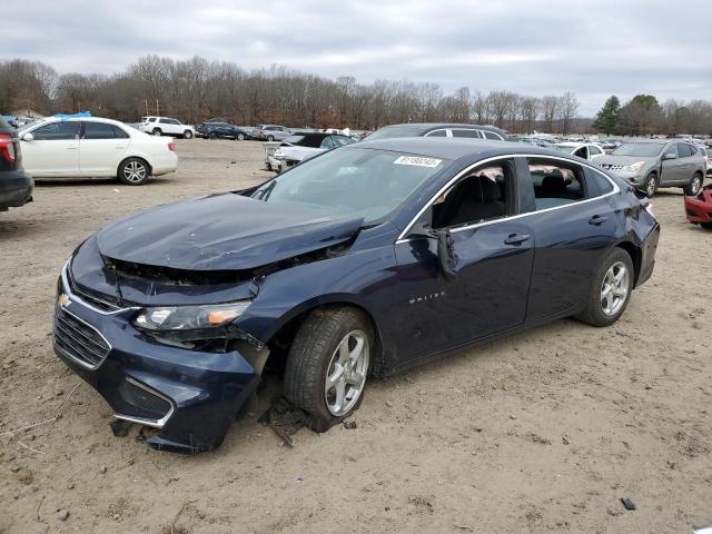 1G1ZB5ST5JF118624 - 2018 CHEVROLET MALIBU LS BLUE photo 1