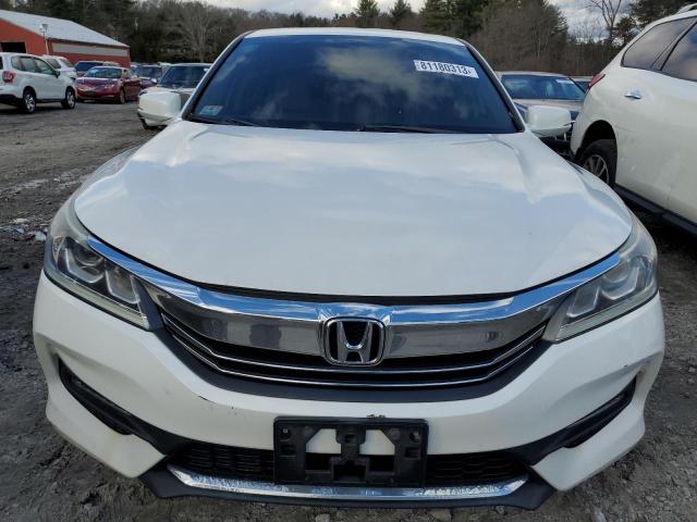 1HGCR2F80GA016958 - 2016 HONDA ACCORD EXL WHITE photo 5