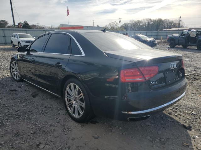 WAUR2AFD7EN006578 - 2014 AUDI A8 L QUATTRO BLACK photo 2