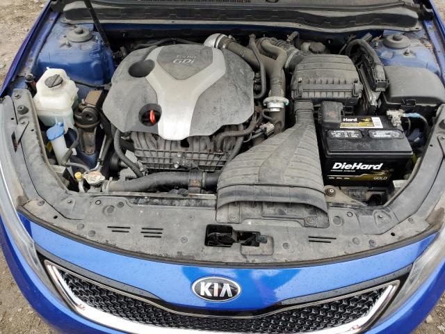 5XXGR4A69FG457783 - 2015 KIA OPTIMA SX ლურჯი ფოტო 11