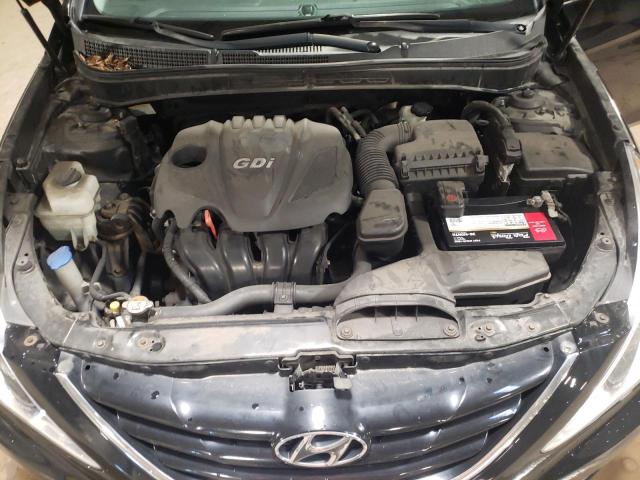 5NPEB4AC2DH781872 - 2013 HYUNDAI SONATA GLS BLACK photo 11