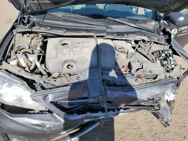2T1BU4EEXDC045841 - 2013 TOYOTA COROLLA BASE 灰色 照片 11