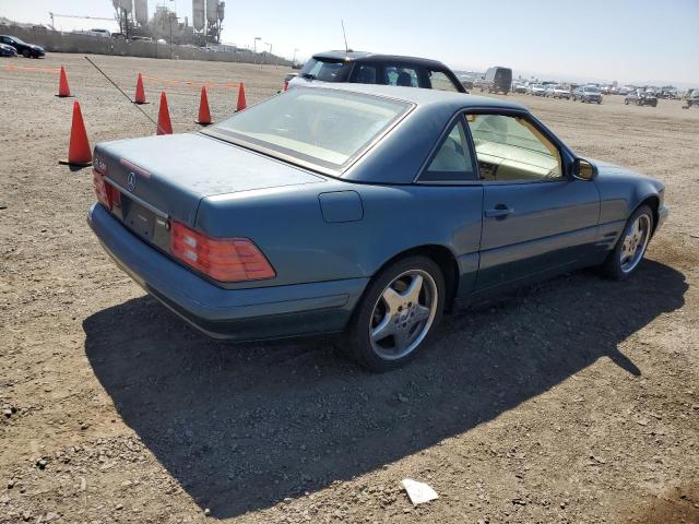 WDBFA68F9XF175145 - 1999 MERCEDES-BENZ SL 500 BLUE photo 3