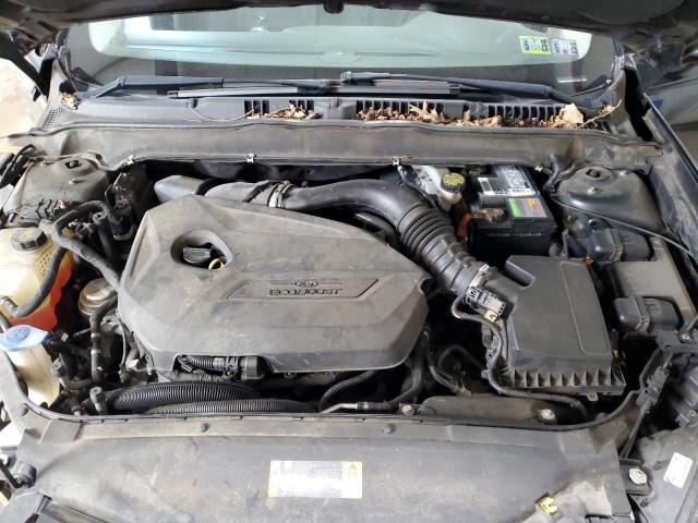 3FA6P0HR9DR111134 - 2013 FORD FUSION SE შავი ფოტო 11