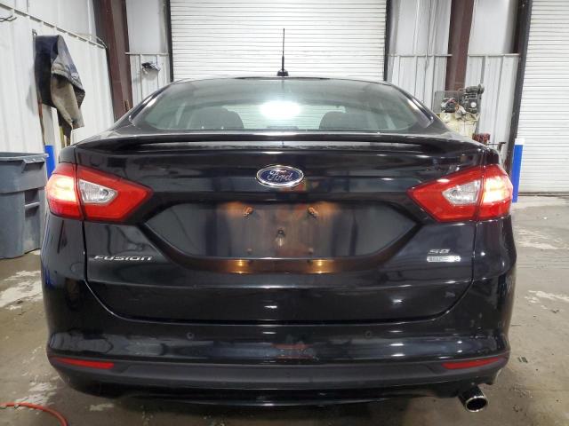 3FA6P0HR9DR111134 - 2013 FORD FUSION SE შავი ფოტო 6