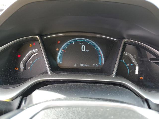 19XFC1F72JE000411 - 2018 HONDA CIVIC EXL رمادي صورة 9