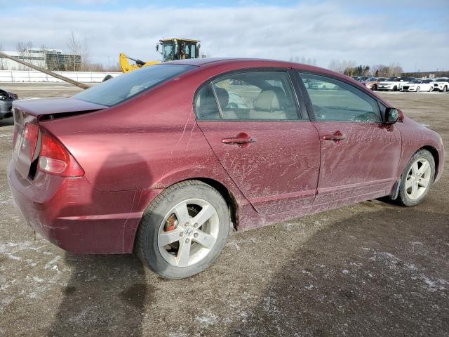 2HGFA16877H020067 - 2007 HONDA CIVIC EX RED photo 3