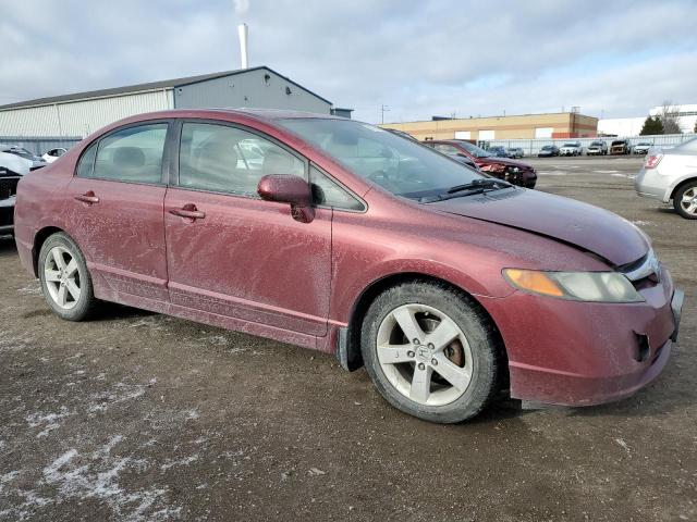 2HGFA16877H020067 - 2007 HONDA CIVIC EX RED photo 4