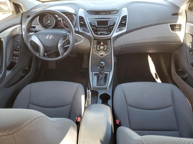 KMHDH4AE0EU103023 - 2014 HYUNDAI ELANTRA SE SILVER photo 8