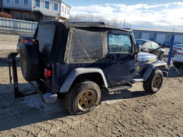 1J4FA49S16P720940 - 2006 JEEP WRANGLER / SPORT BLUE photo 3